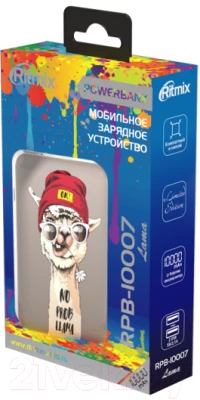 Портативное зарядное устройство Ritmix RPB-10007 Lama - фото 2 - id-p225633622