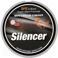 Леска плетеная Savage Gear HD8 Silencer Braid 120м 0.12мм 6.3кг / 54808