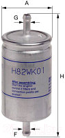 Топливный фильтр Hengst H82WK01