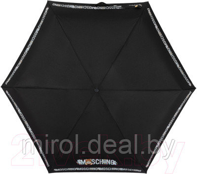 Зонт складной Moschino 8123-SuperminiA Toy Robot Black - фото 2 - id-p225632324