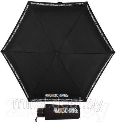 Зонт складной Moschino 8123-SuperminiA Toy Robot Black - фото 5 - id-p225632324