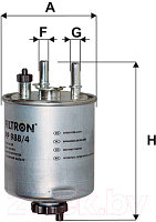 Топливный фильтр Filtron PP988/4