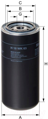 Топливный фильтр Hengst H18WK03 - фото 1 - id-p225629825