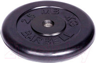 Диск для штанги MB Barbell d31мм 2.5кг