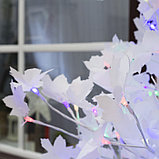 Светодиодное дерево «Клён белый» 1.8 м, 350 LED, мигание, 220 В, свечение мульти (RGB), фото 3