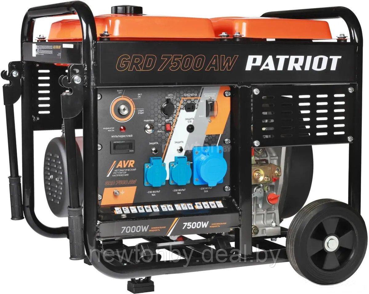 Дизельный генератор Patriot GRD 7500AW - фото 1 - id-p225635373