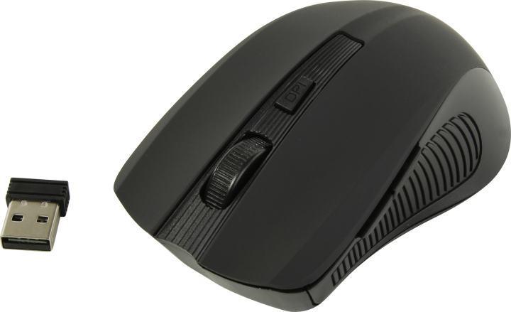 Манипулятор SVEN Wireless Optical Mouse RX-350W Black (RTL) USB 6btn+Roll - фото 1 - id-p225635355