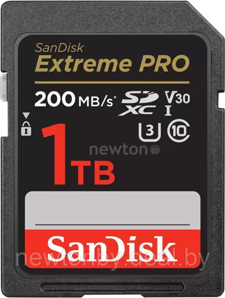 Карта памяти SanDisk Extreme PRO SDXC SDSDXXD-1T00-GN4IN 1TB - фото 1 - id-p225635486