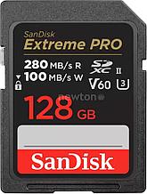 Карта памяти SanDisk Extreme PRO SDXC SDSDXEP-128G-GN4IN 128GB