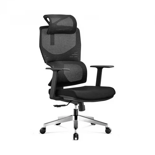 Кресло SITUP CRAFT chrome (сетка Black/Black)