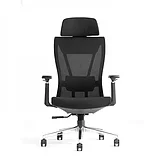 Кресло SITUP DEFENDER chrome (сетка Black/Black), фото 2