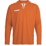 Футболка оранжевая Hummel Poly Jersey, фото 2