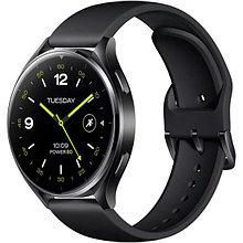 Умные часы Xiaomi Watch 2 (M2320W1) Черный / Черный силиконовый ремешок