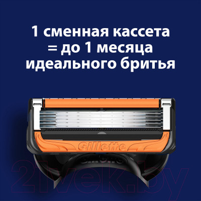 Набор сменных кассет Gillette Fusion ProGlide Power - фото 4 - id-p225639133