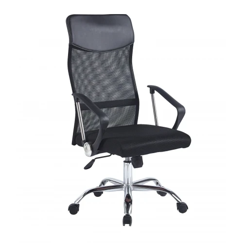 Кресло SITUP FLAY chrome (сетка Black / Black)