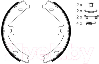 Тормозные колодки Bosch 0986487752 - фото 9 - id-p225653215