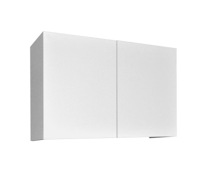 Шкаф настенный Гамма 40.06 Ф8 (фасад белый матовый) - фото 1 - id-p225667749