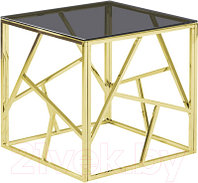 Журнальный столик Stool Group Арт Деко 55x55 / EET-015-TG-SK