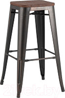 Табурет барный Stool Group Tolix Wood / YD-H765-W MS-01-1