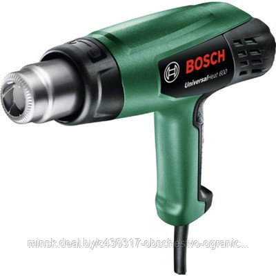 Bosch UniversalHeat 600 (0.603.2A6.120), Фен технический, 1800 Вт, 3 скор., 50-600 °С, ступенч. рег., коробка - фото 1 - id-p225667811