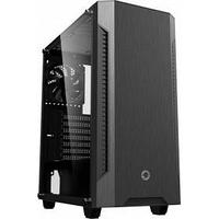 Корпус Miditower GameMax Fortress TG ATX без БП с окном