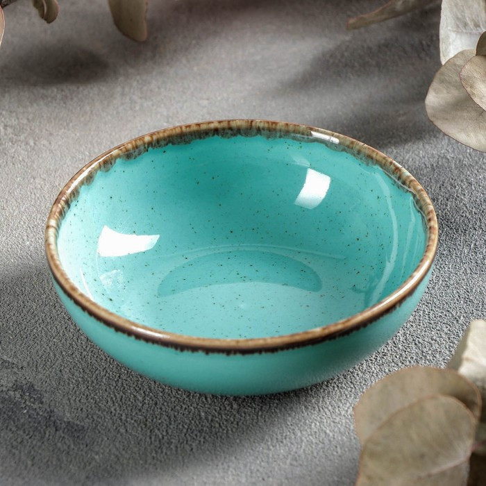Соусник Turquoise, d=10 см, цвет бирюзовый - фото 2 - id-p225671505
