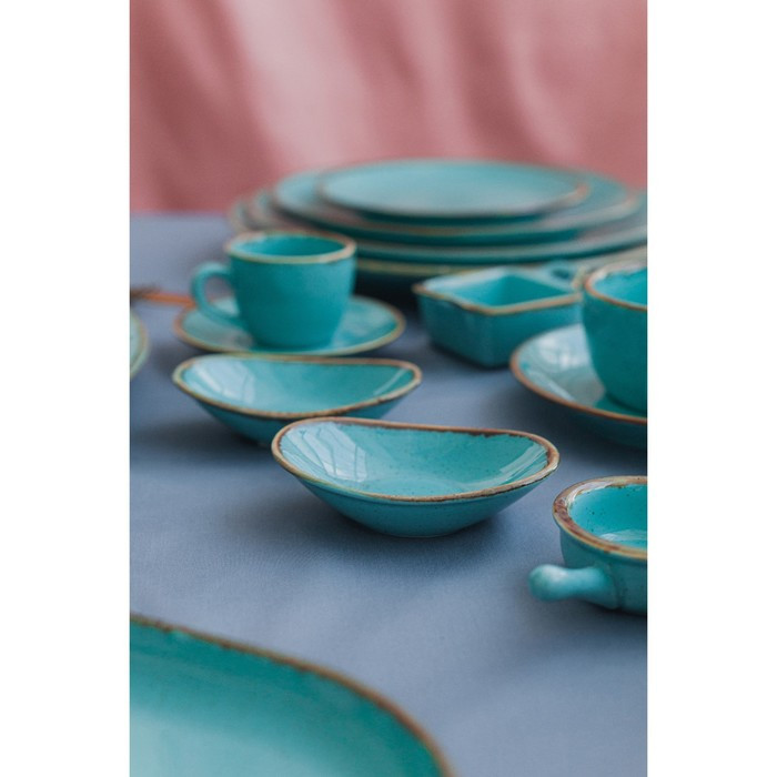 Соусник Turquoise, d=10 см, цвет бирюзовый - фото 5 - id-p225671505
