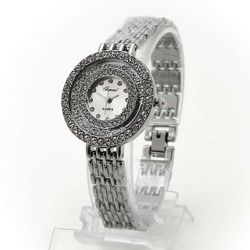 Женские часы на металическом ремне со стразами CHOPARD - фото 4 - id-p225671735