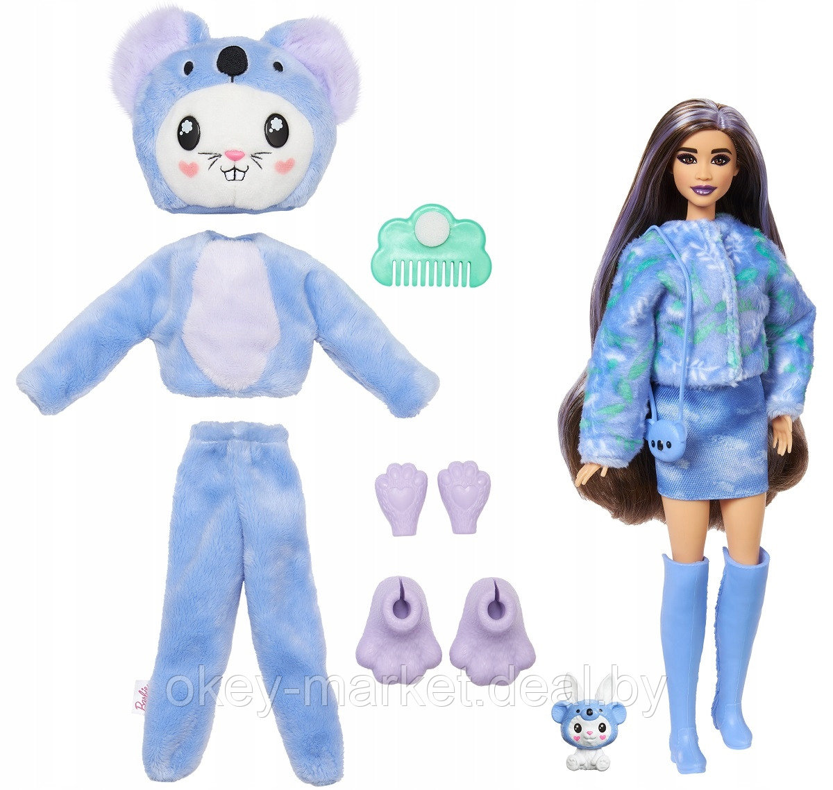 Кукла Barbie Cutie Reveal Кролик-коала HRK26 - фото 2 - id-p225671742