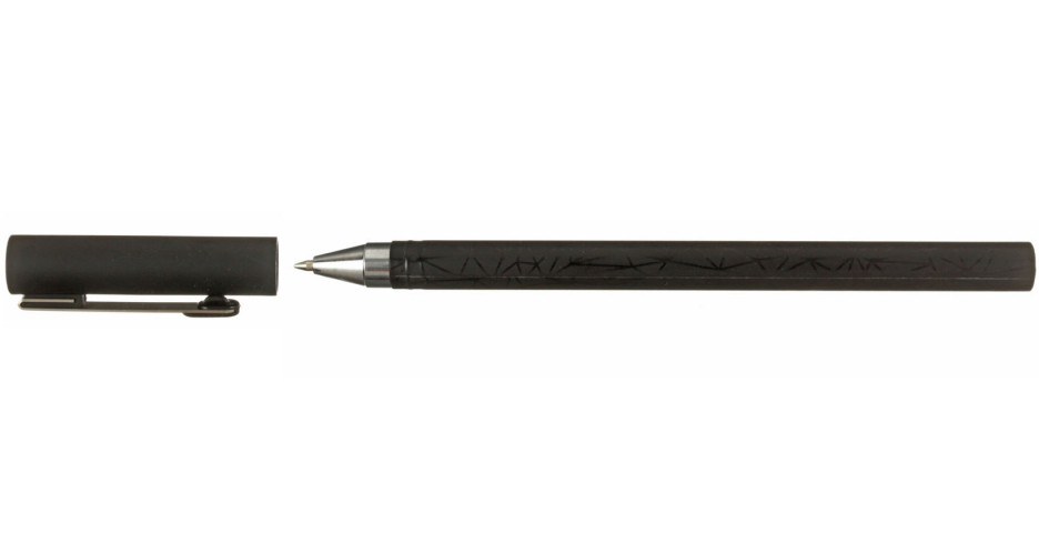 Ручка шариковая Berlingo DoubleBlack корпус черный, стержень синий - фото 1 - id-p225671805