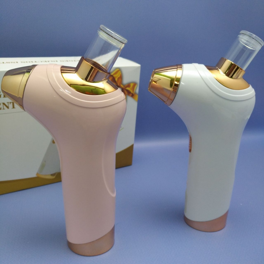 Кислородный гидроувлажнитель для лица Mini Oxygen Injection Instrument MGE-010 / Увлажнитель кожи Розовый - фото 5 - id-p225672135