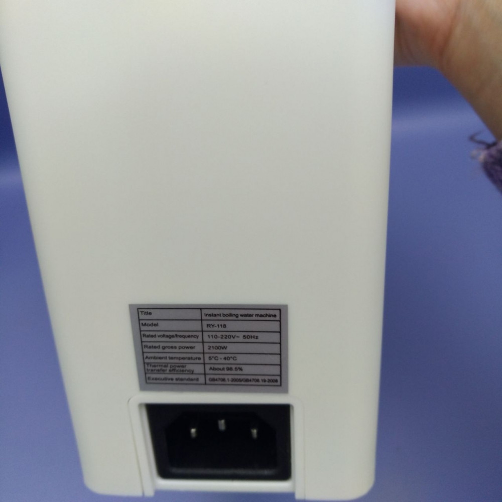 Термопот - электрический диспенсер нагреватель воды, сенсорный Instant heating water dispenser RY-118 - фото 9 - id-p225672136