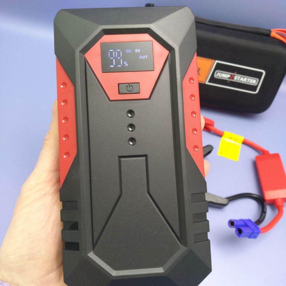 Пусковое зарядное устройство для автомобилей и мотоциклов Jump Starter M43A (MAX пусковой ток 600 А, 18 800 - фото 5 - id-p225672139