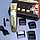 Профессиональный набор триммер - машинка для стрижки домашних питомцев Geemy GM-635 / Грумер (4 насадки,, фото 9
