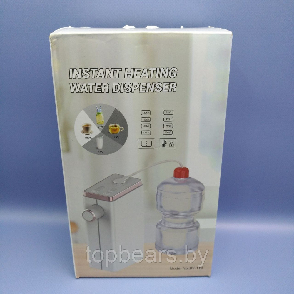 Термопот - электрический диспенсер нагреватель воды, сенсорный Instant heating water dispenser RY-118 - фото 4 - id-p225672204
