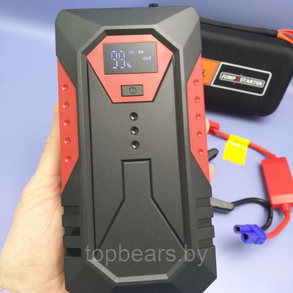 Пусковое зарядное устройство для автомобилей и мотоциклов Jump Starter M43A (MAX пусковой ток 600 А, 18 800 - фото 5 - id-p225672207