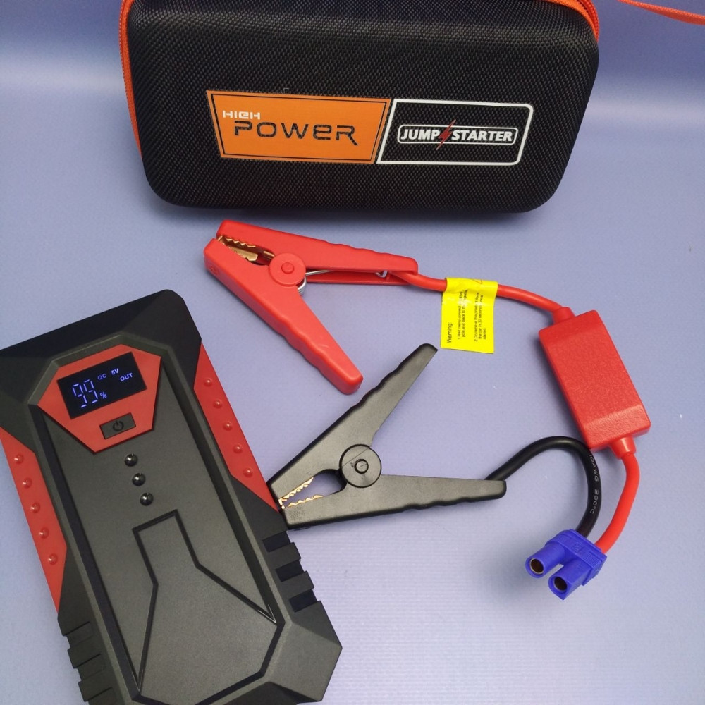 Пусковое зарядное устройство для автомобилей и мотоциклов Jump Starter M43A (MAX пусковой ток 600 А, 18 800 - фото 7 - id-p225672250