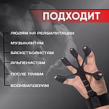 Эспандер кистевой с фиксатором Finger Trainer / Тренажер для силы хвата рук, фото 9