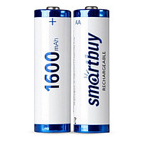 Smartbuy (SBBR-2A02BL1600) Аккумулятор NiMh Smartbuy AA/2BL 1600 mAh (24/240) (2шт. в уп-ке)