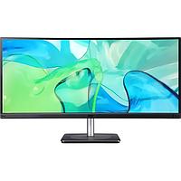 Монитор Монитор/ ACER CB343CURbemiiphuzx 34'', ZeroFrame, Curved 3800R Black, 21:9, IPS, 3440x1440, 4ms,