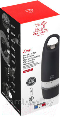 Мельница для специй Peugeot Zest Soft Touch Black / 25939 - фото 3 - id-p225679702