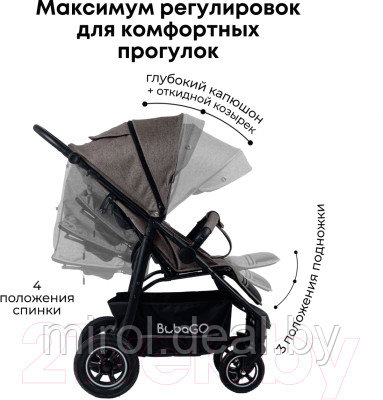 Детская прогулочная коляска Bubago Sorex / BG 107-2 - фото 7 - id-p225688095