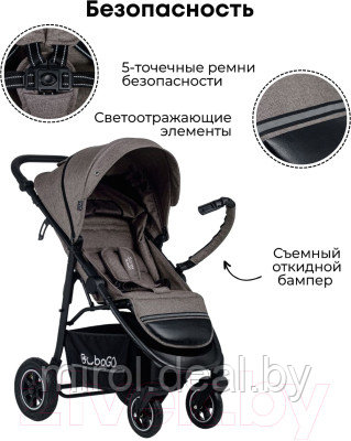 Детская прогулочная коляска Bubago Sorex / BG 107-2 - фото 8 - id-p225688095