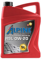 Моторное масло ALPINE RSL 0W20 / 0100192