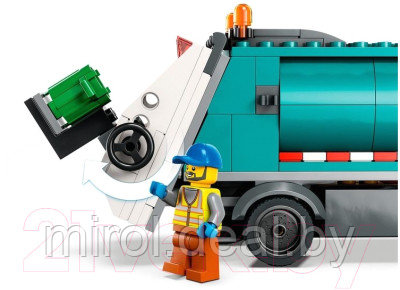 Конструктор Lego City Грузовик для переработки отходов / 60386 - фото 5 - id-p225684096