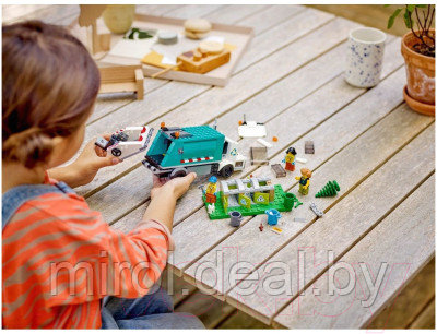 Конструктор Lego City Грузовик для переработки отходов / 60386 - фото 9 - id-p225684096