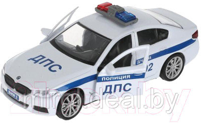 Автомобиль игрушечный Технопарк BMW 5-er M-Sport Полиция / 5ER-12SLPOL-WH - фото 3 - id-p225685145