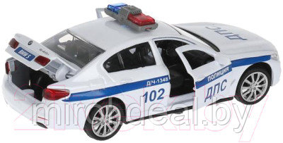 Автомобиль игрушечный Технопарк BMW 5-er M-Sport Полиция / 5ER-12SLPOL-WH - фото 4 - id-p225685145