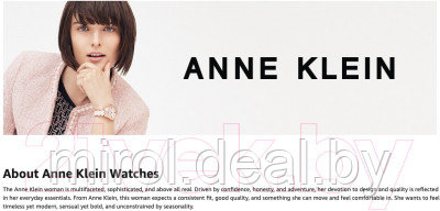 Часы наручные женские Anne Klein AK/3340LPRG - фото 5 - id-p225684662