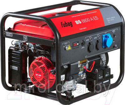 Бензиновый генератор Fubag BS 6600 A ES с электростартером - фото 3 - id-p225685740